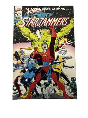Marvel StarJammers #1 X-Men Spotlight 1990 Marvel Comics Comic Book